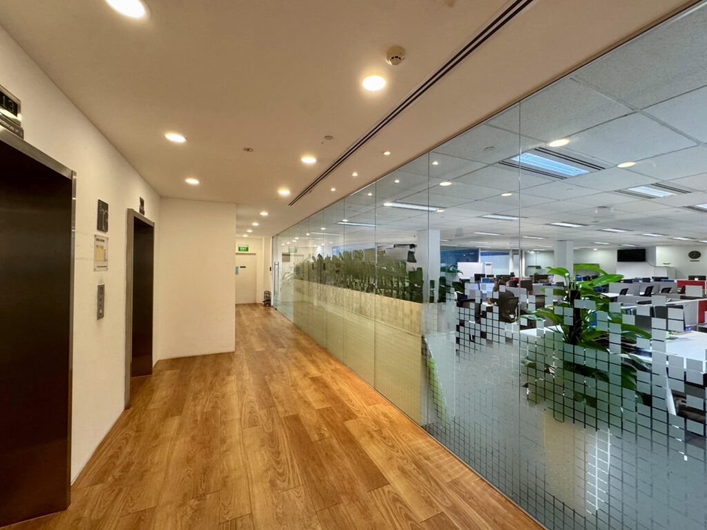Cecil Street Office – Fitted Office – Lift Lobby