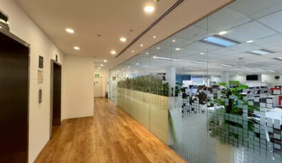 Cecil Street Office – Fitted Office – Lift Lobby