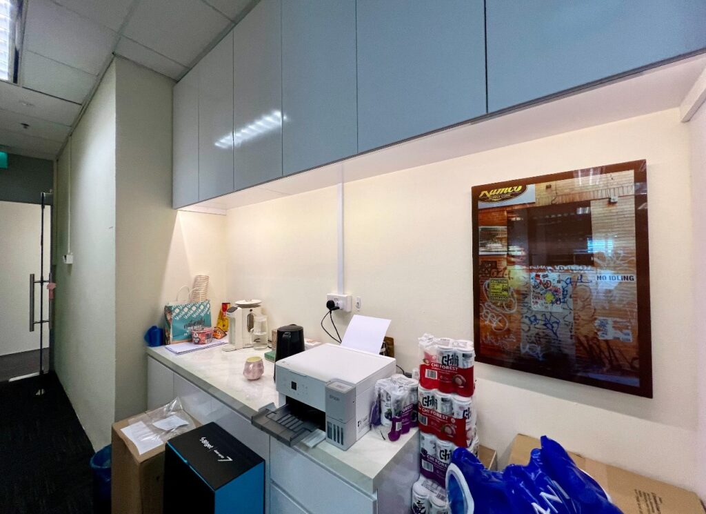 Suntec City – Fitted Office – Pantry Area