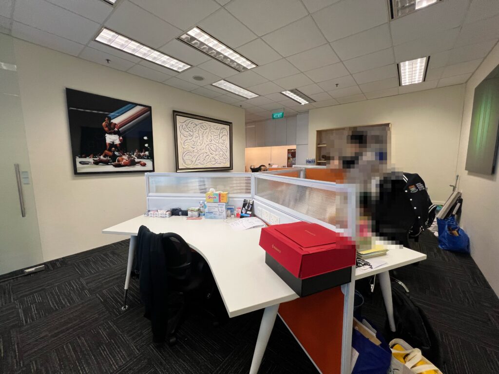 Suntec City – Fitted Office – Workstations