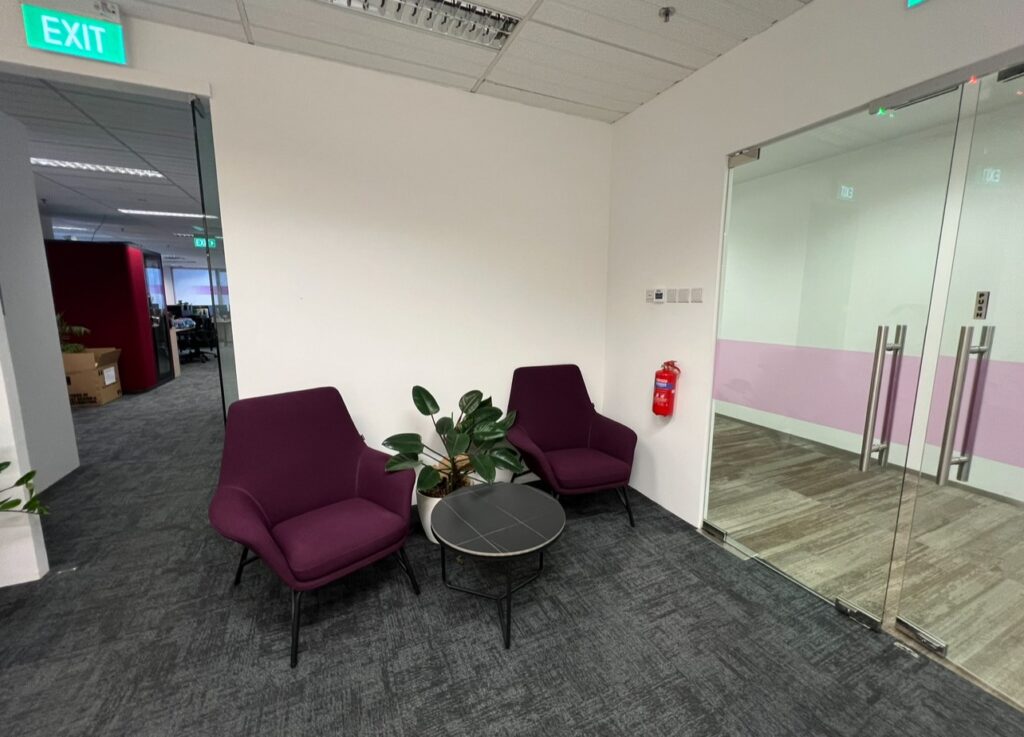Raffles Place – Fitted Office – Holding Area