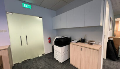 Raffles Place – Fitted Office – Utility Area