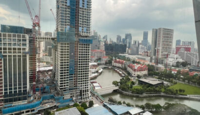 River Valley – Fitted Office – View from Office